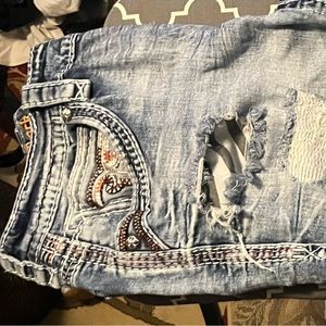 Mens Rock Revival jeans 34R